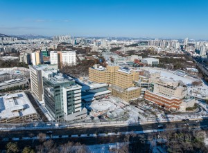 충북대병원 전경(2023, 겨울)