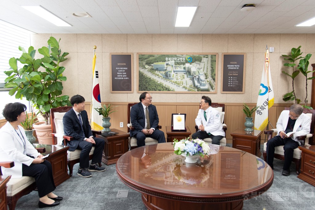 국립소방병원장 방문