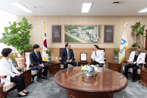 국립소방병원장 방문