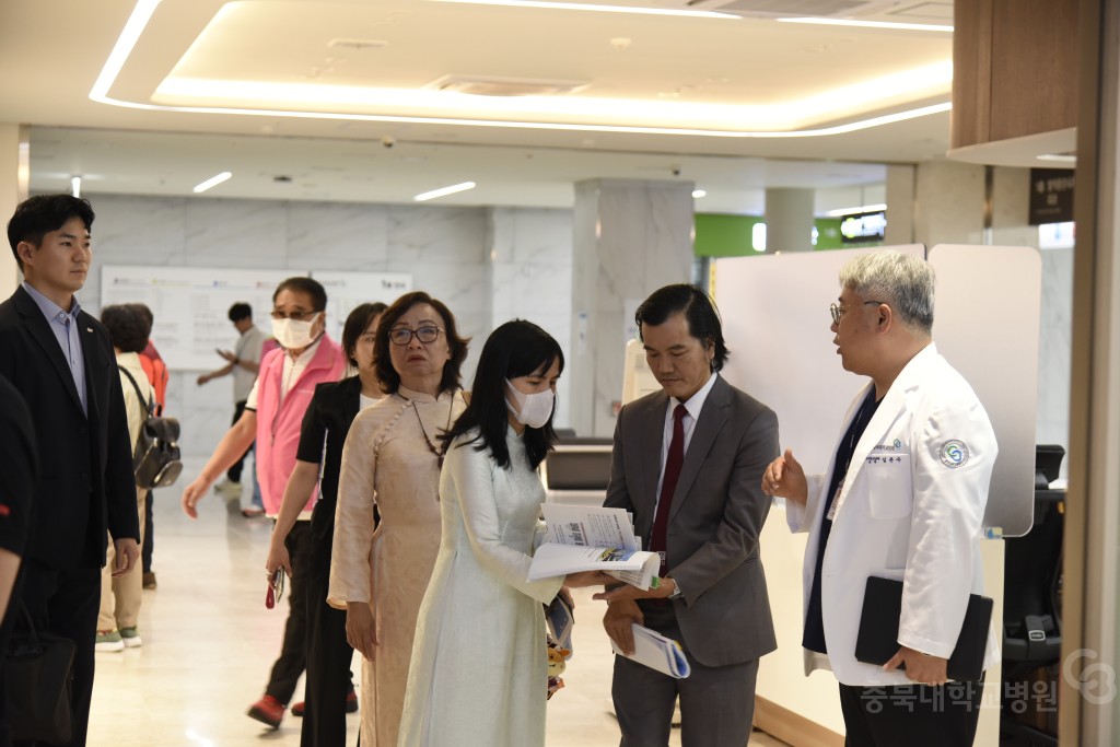 베트남 두이탄 대학교 충북대학교병원 방문