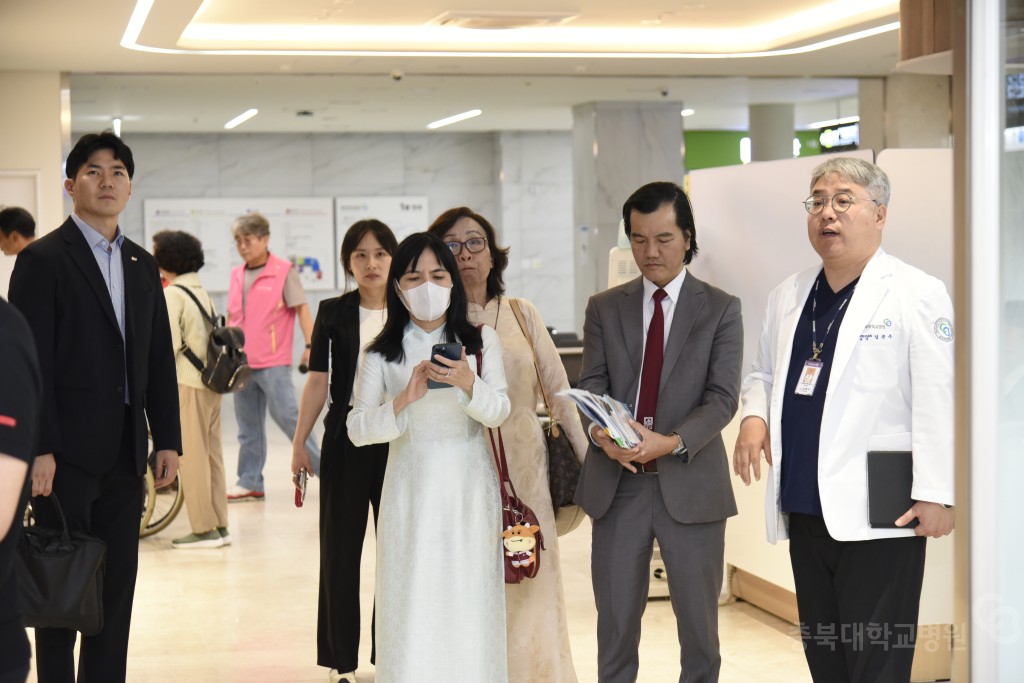 베트남 두이탄 대학교 충북대학교병원 방문