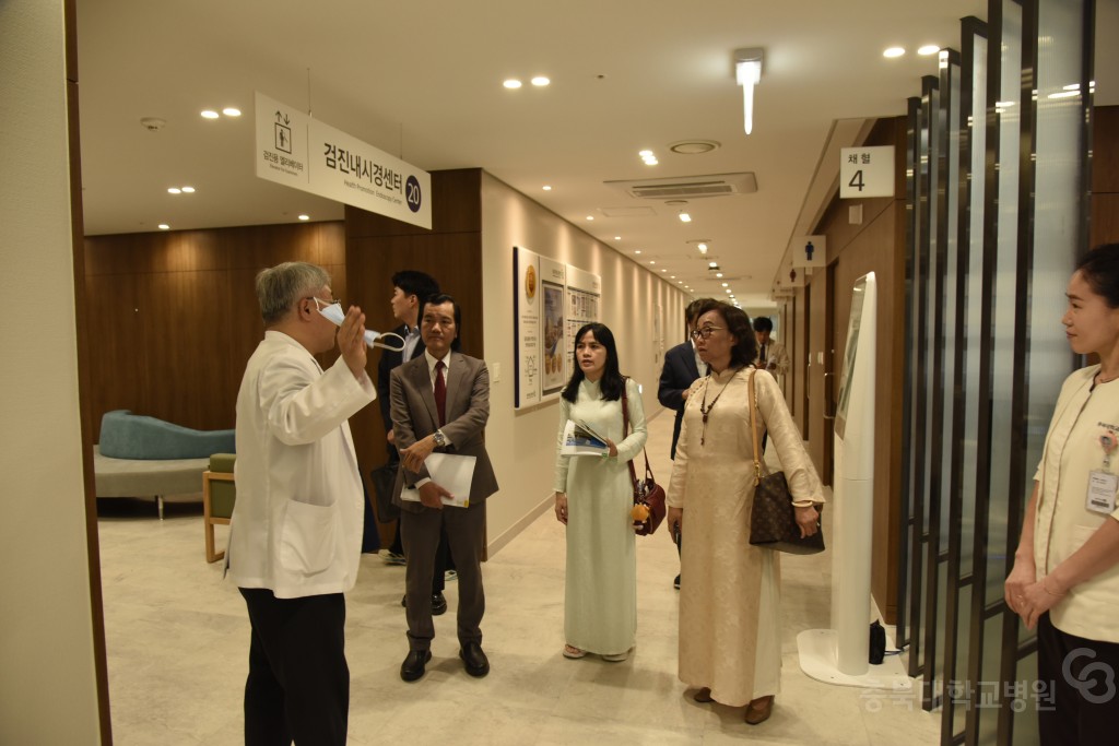 베트남 두이탄 대학교 충북대학교병원 방문
