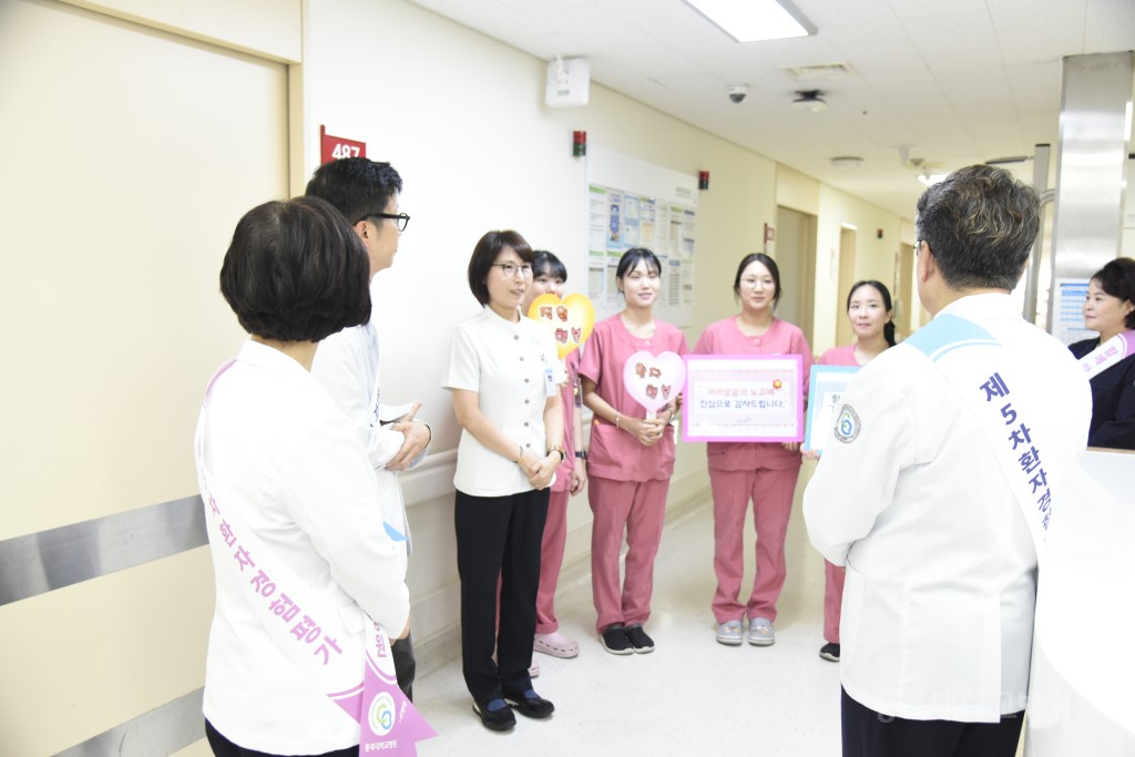 현장직원 격려 방문 라운딩