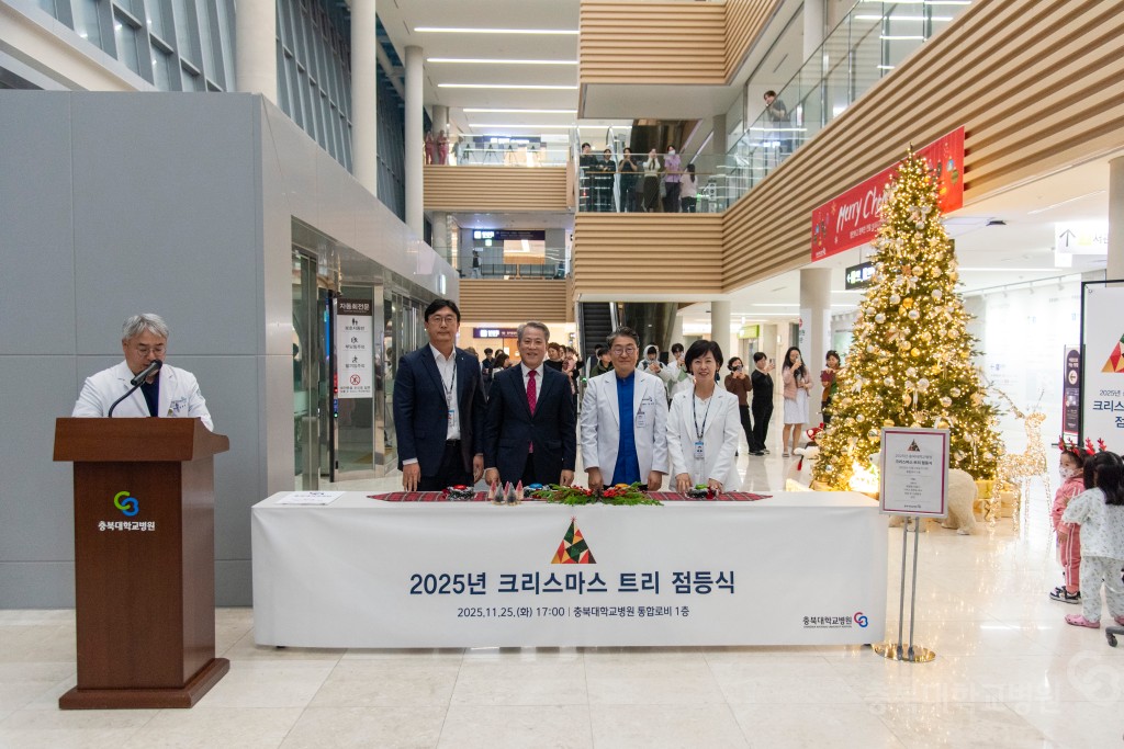 크리스마스 트리 점등식