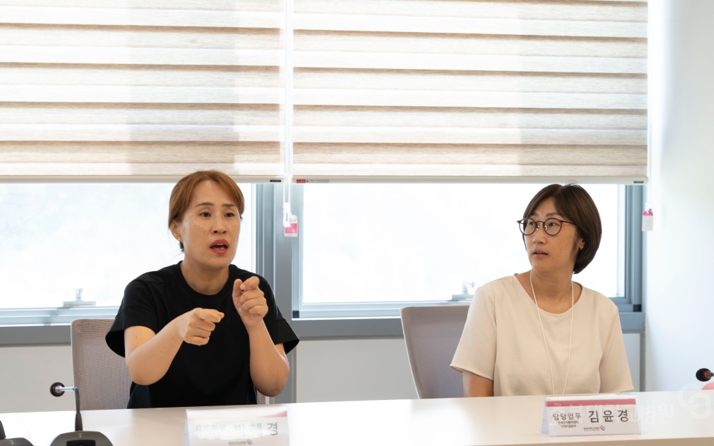 충북수어통역센터지역지원본부 업무협약식