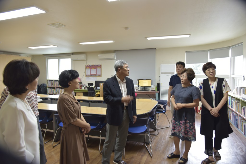 한가위 위문품 전달(혜능동산)