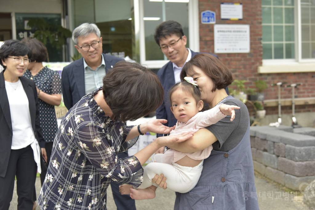 한가위 위문품 전달(혜능동산)