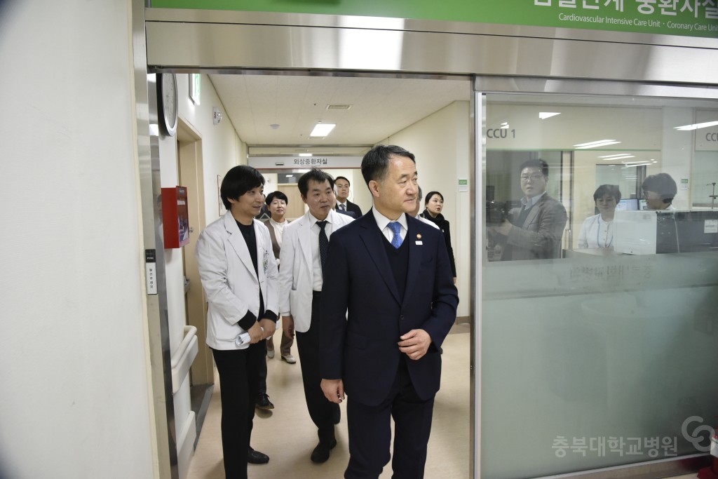 박능후 보건복지부 장관 방문