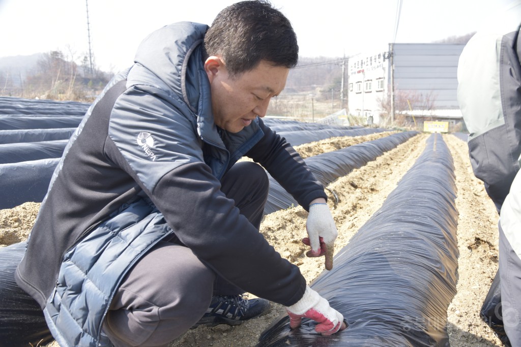 주말농장 개장식(돌로돌마을)