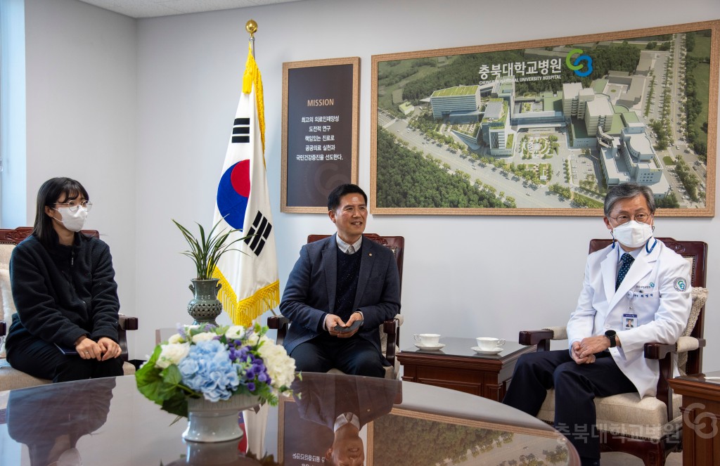 헌혈증서 전달식(가축위생방역본부 충북도본부)