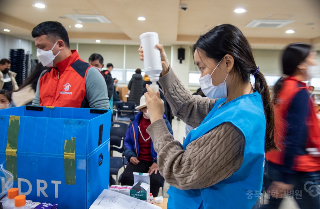 충북 외국인 및 다문화가정 무료진료 봉사