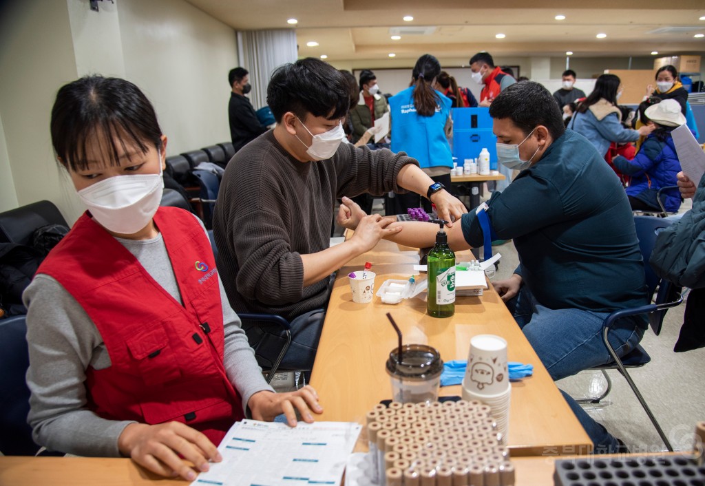 충북 외국인 및 다문화가정 무료진료 봉사